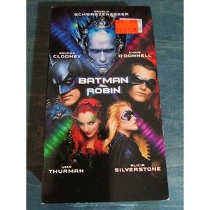 Batman & Robin VHS